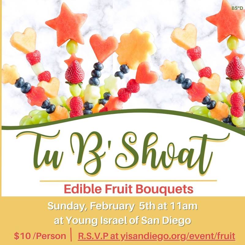 Banner Image for Tu B'Shvat Fruit Bouquet Arrangements!